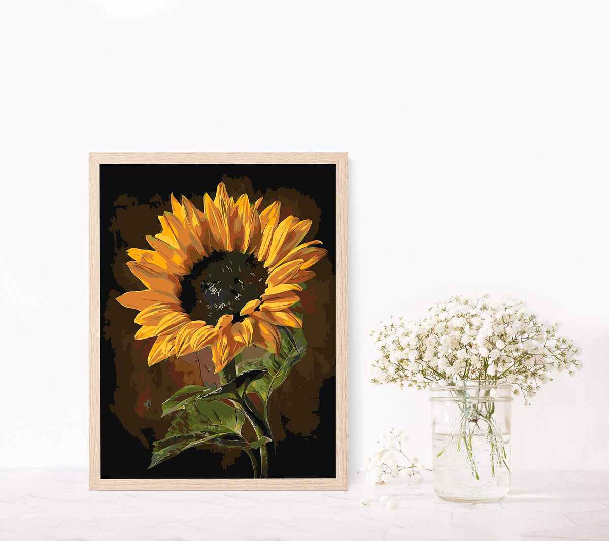 Paint by numbers - Sunflower 4154