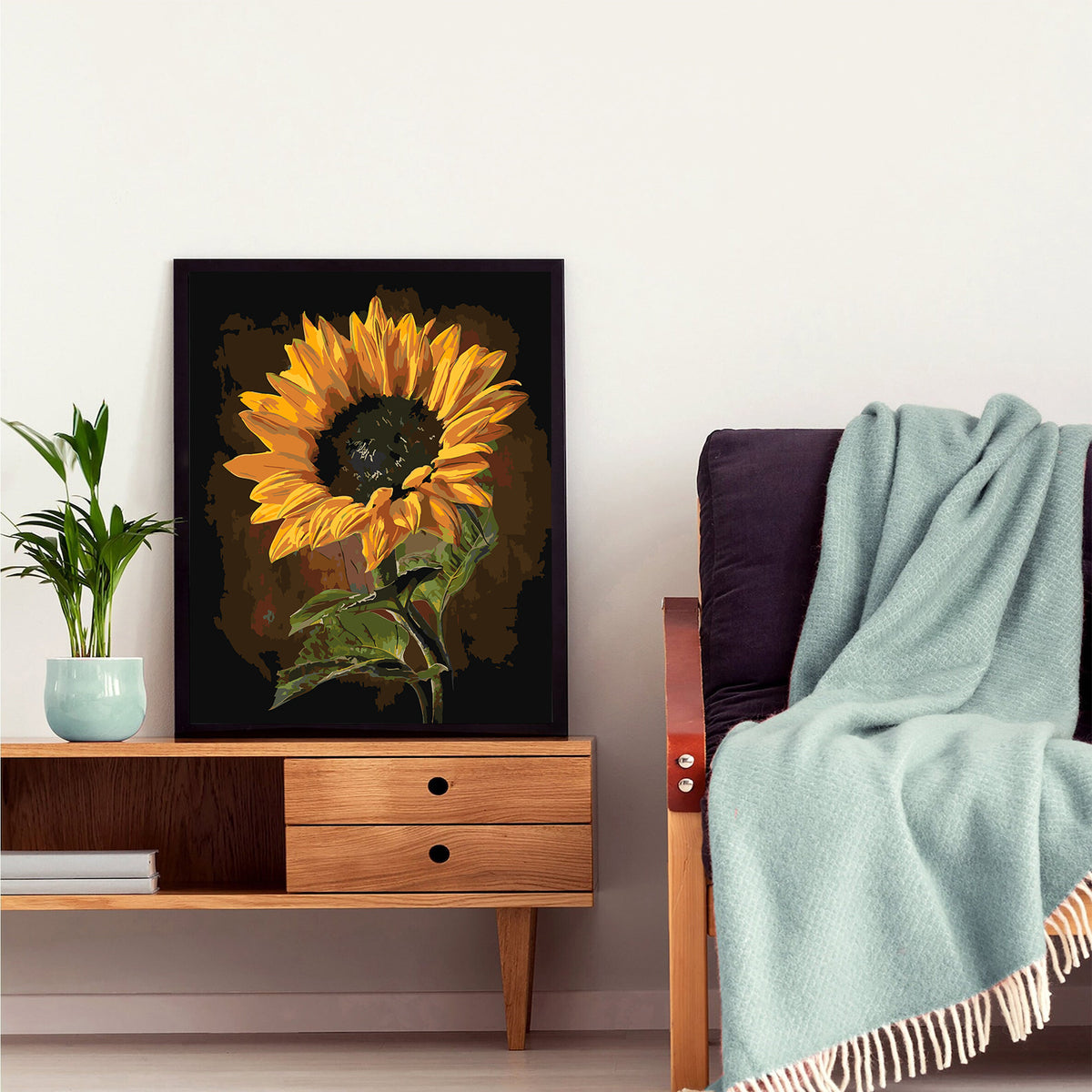 Paint by numbers - Sunflower 4154