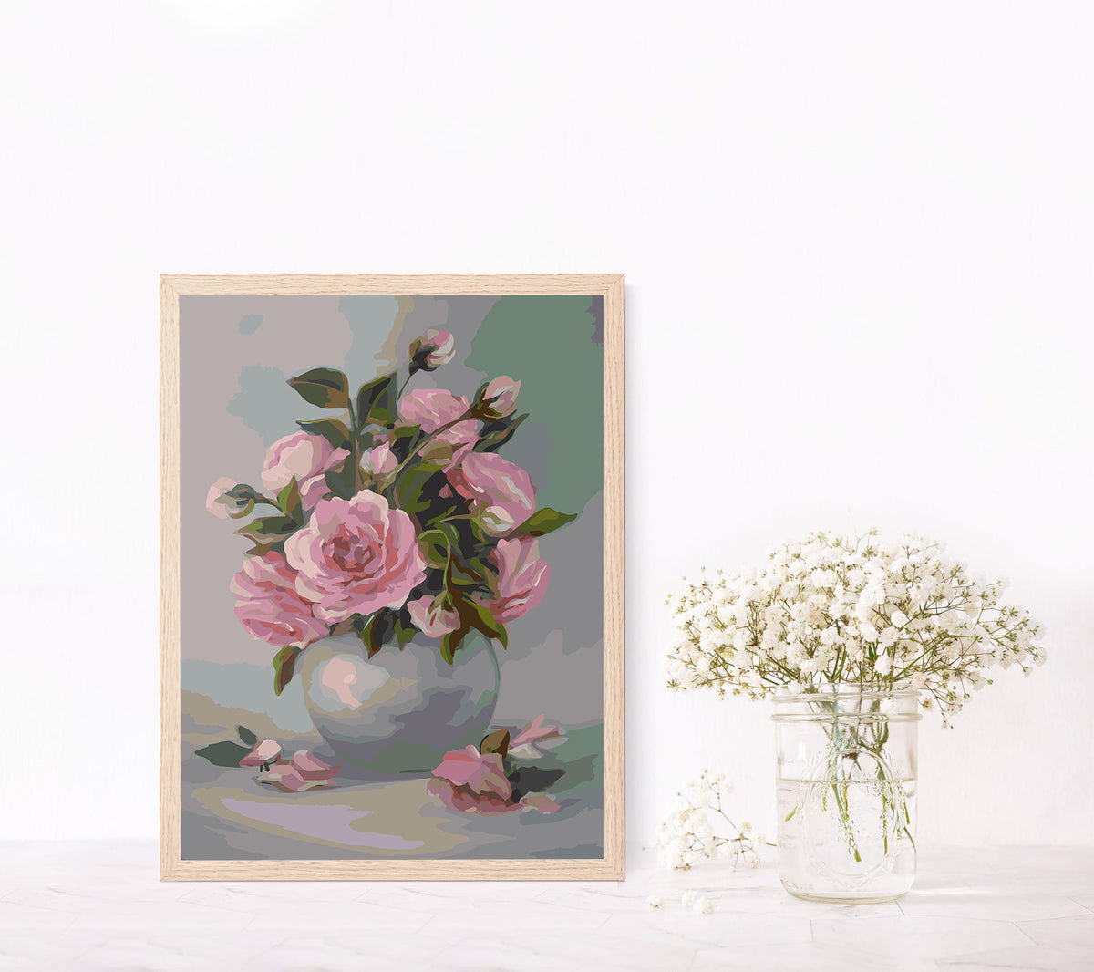 Paint by numbers - Flowers in a Vase 4155