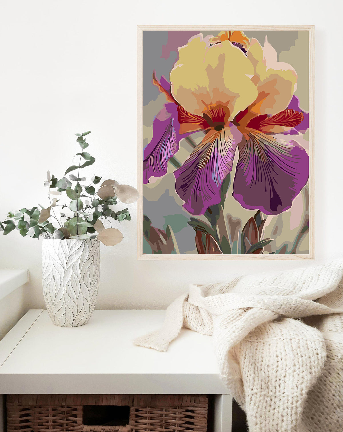 Paint by numbers - Flowers in a Vase 4156