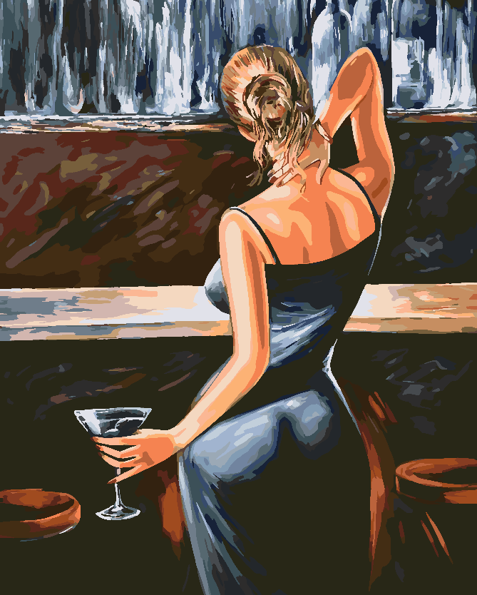 Paint by numbers - Sensual Woman 4157