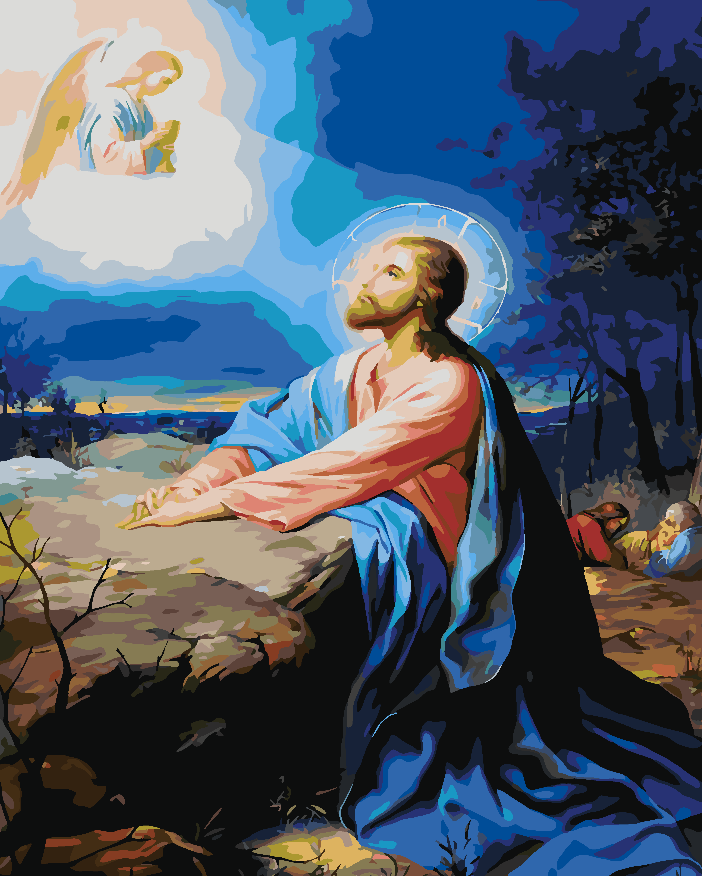 Paint by numbers - Jesus Christ 4159