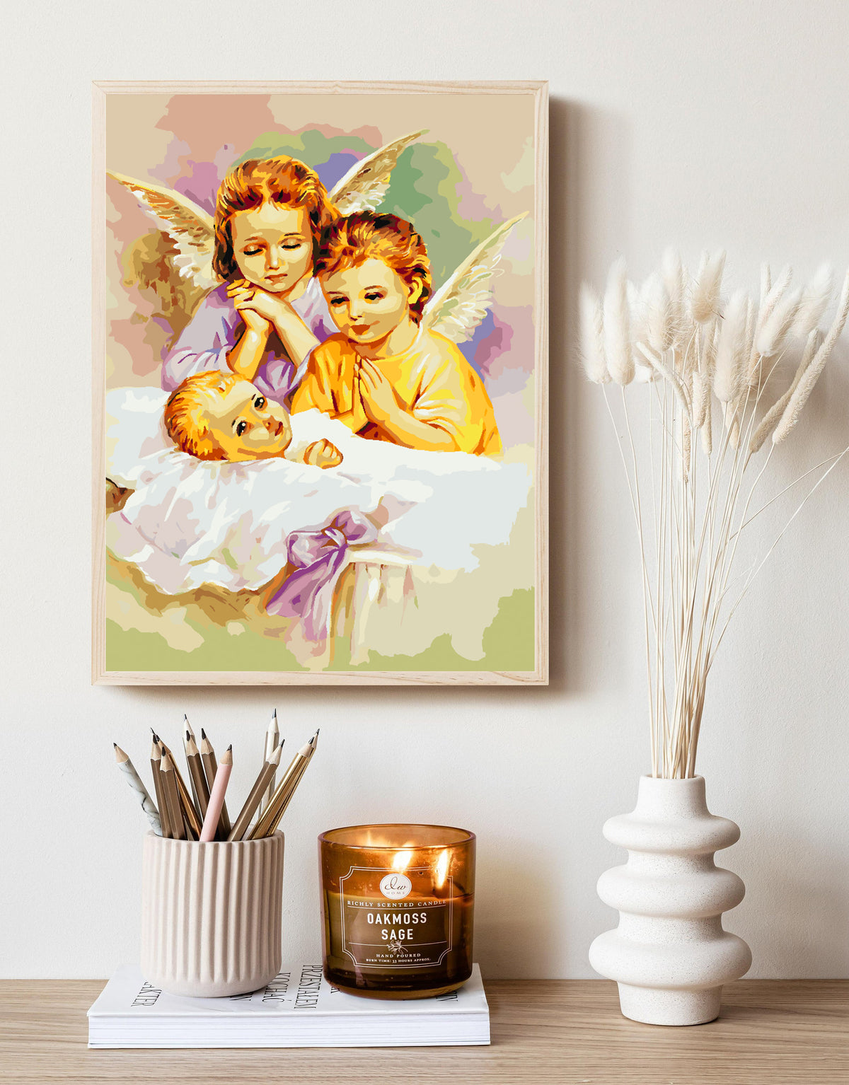 Painting by numbers - Angels 4160