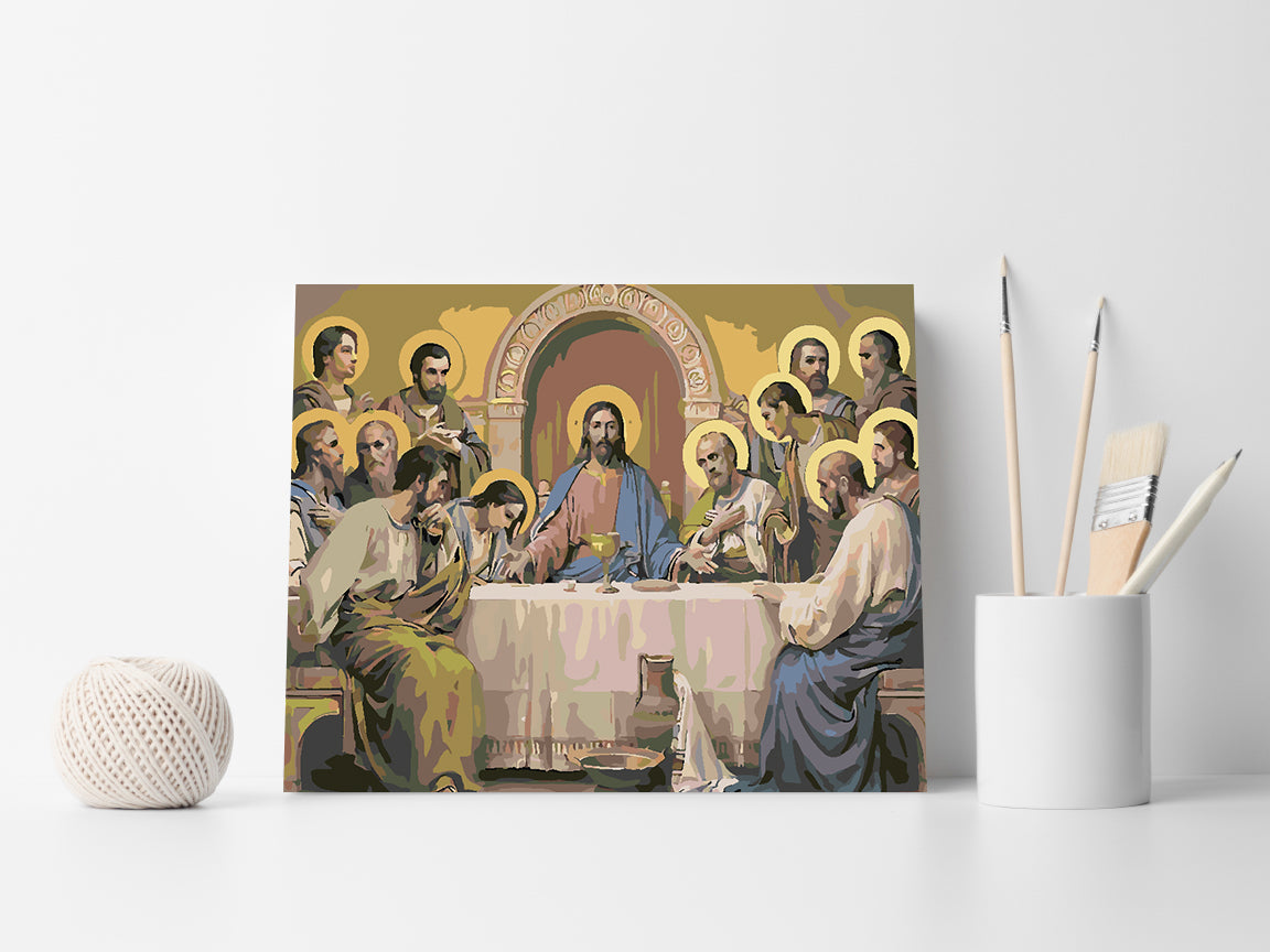 Paint by numbers - Jesus Christ and his Apostles 4162