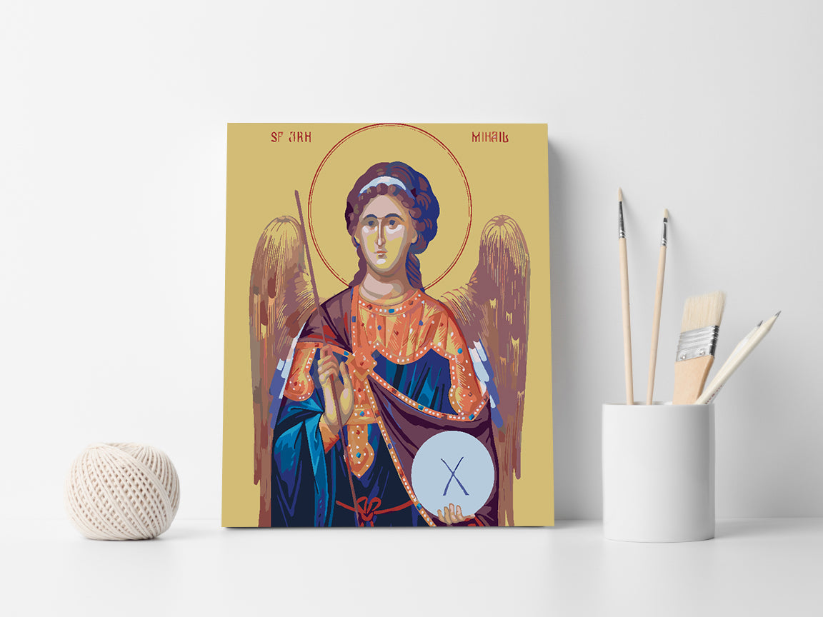 Paint by numbers - Saint Archangel Michael 4163