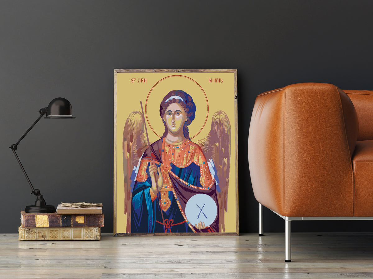 Paint by numbers - Saint Archangel Michael 4163
