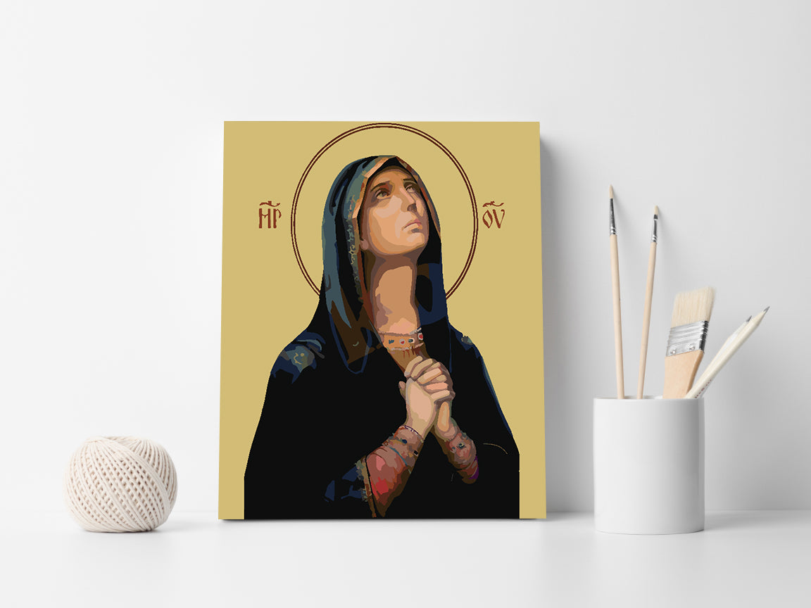 Paint by numbers - Saint Mary 4164