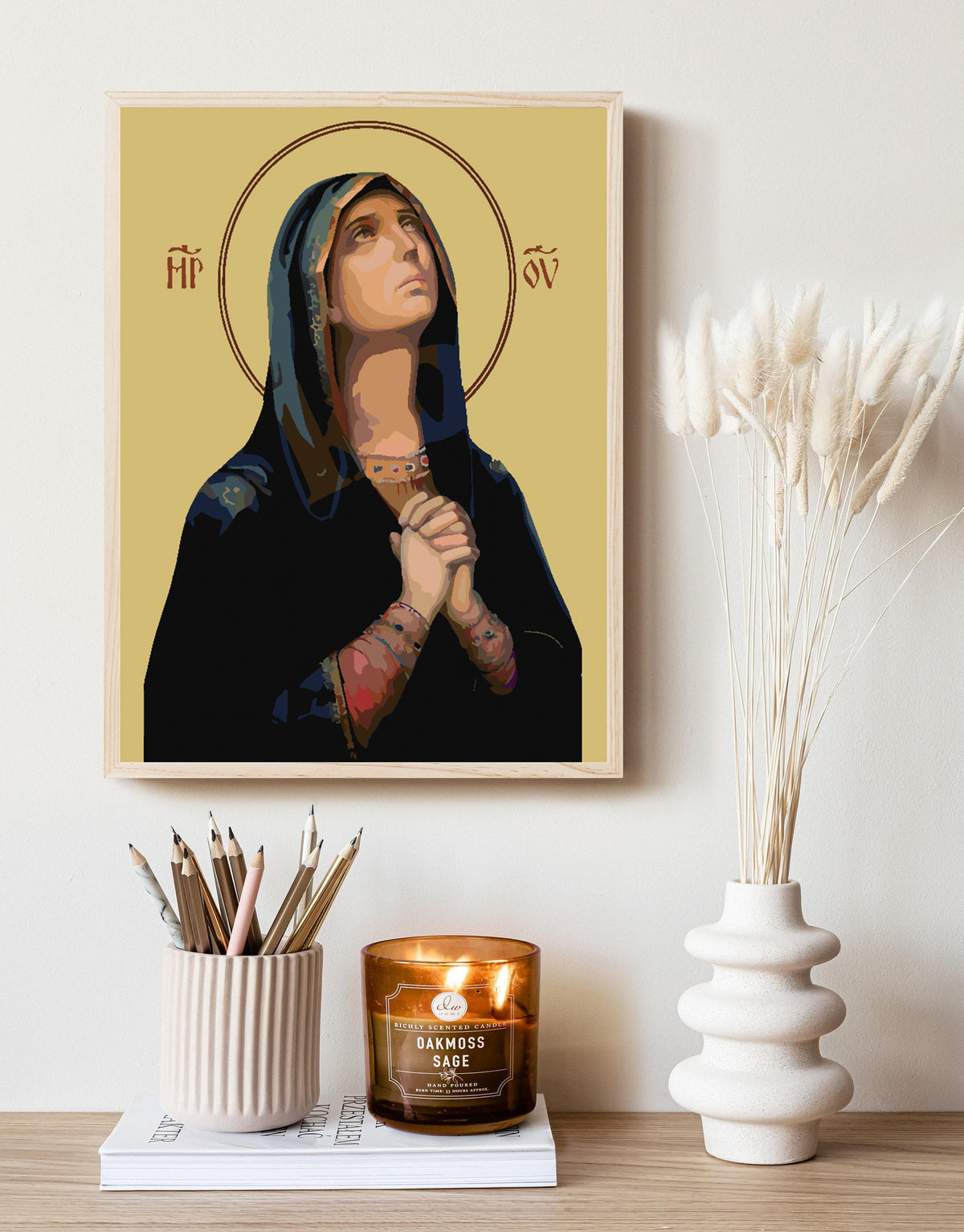 Paint by numbers - Saint Mary 4164