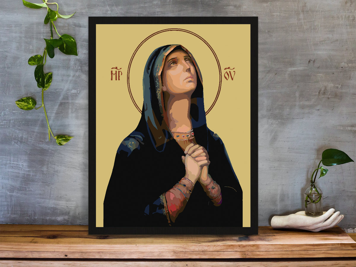 Paint by numbers - Saint Mary 4164