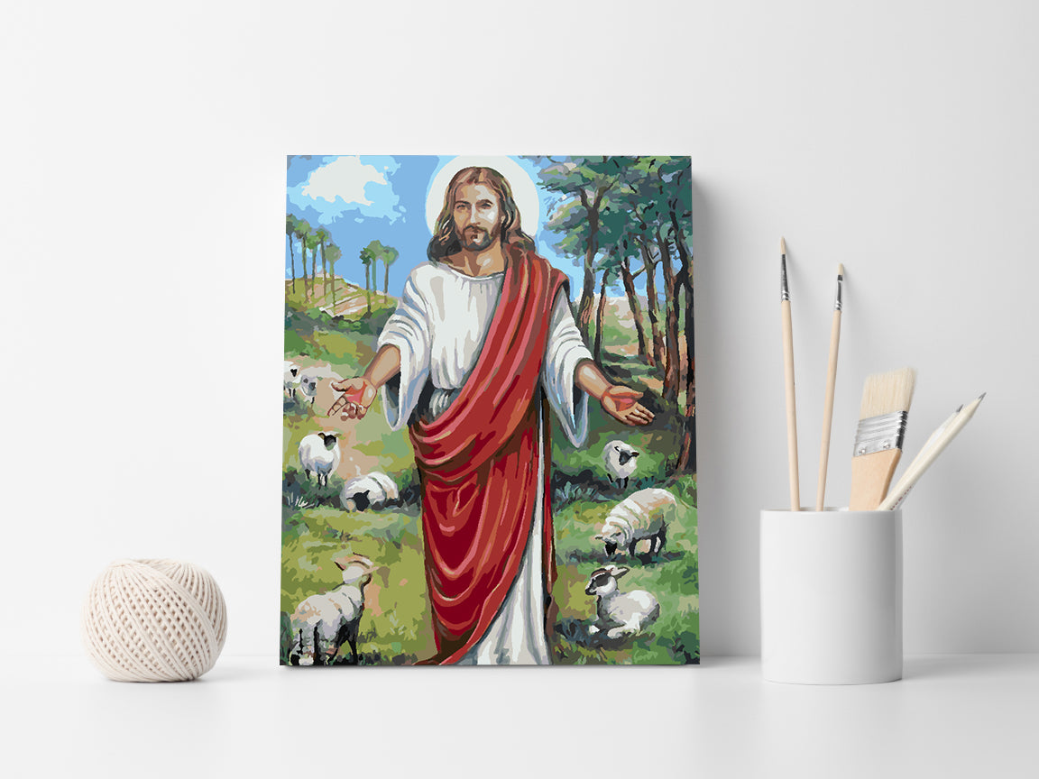 Paint by numbers - Jesus Christ 4170