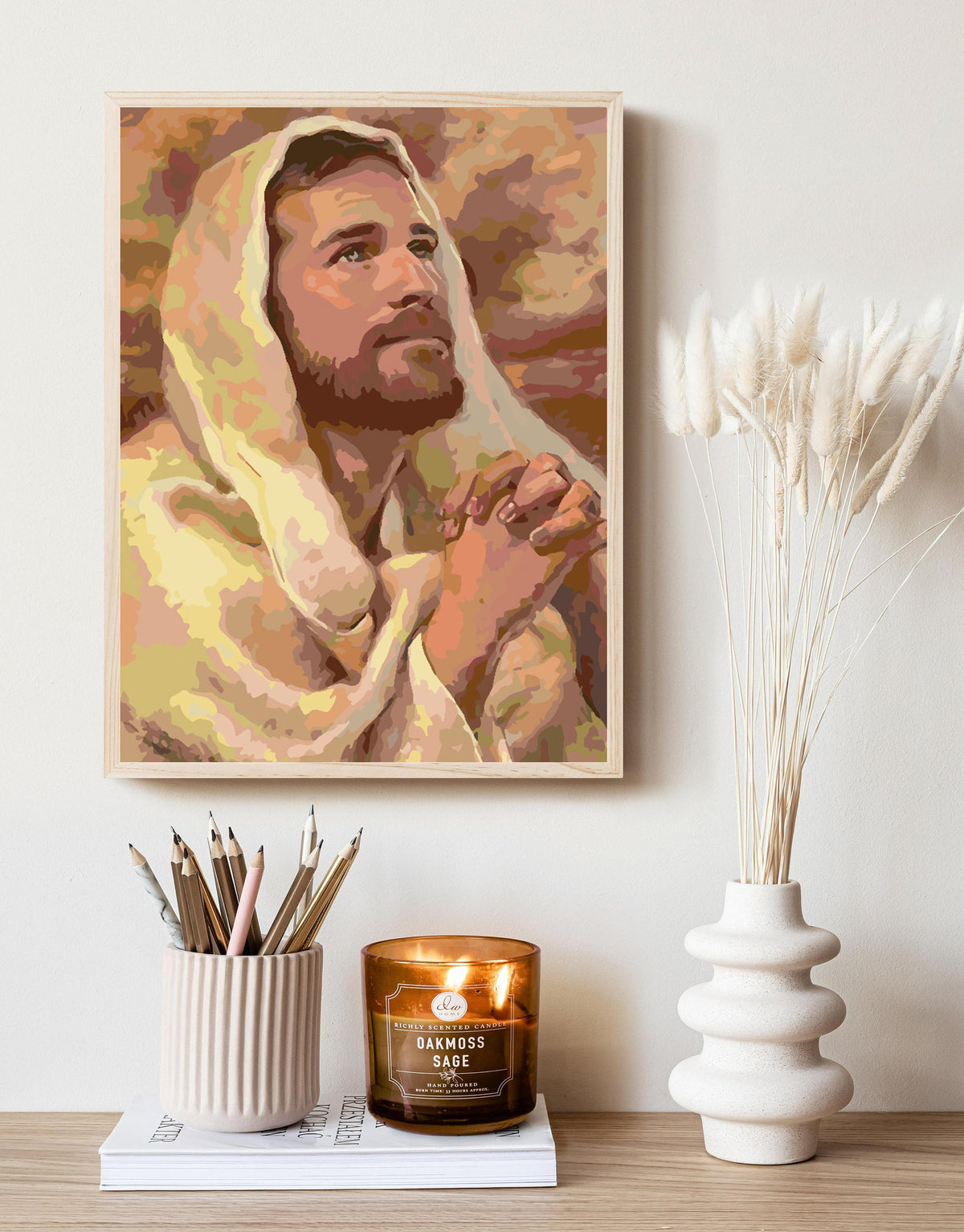 Painting by numbers - Prayer 4171