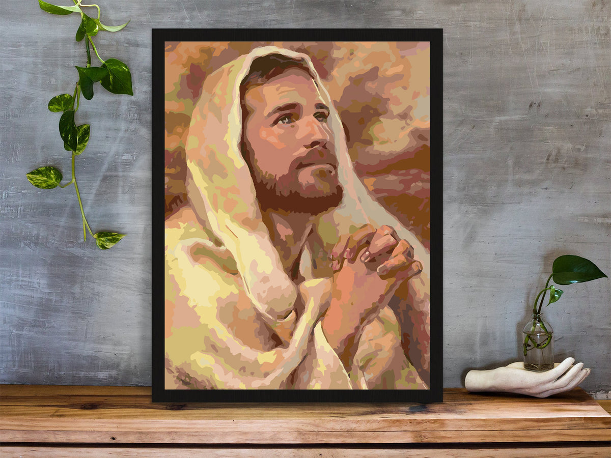 Painting by numbers - Prayer 4171