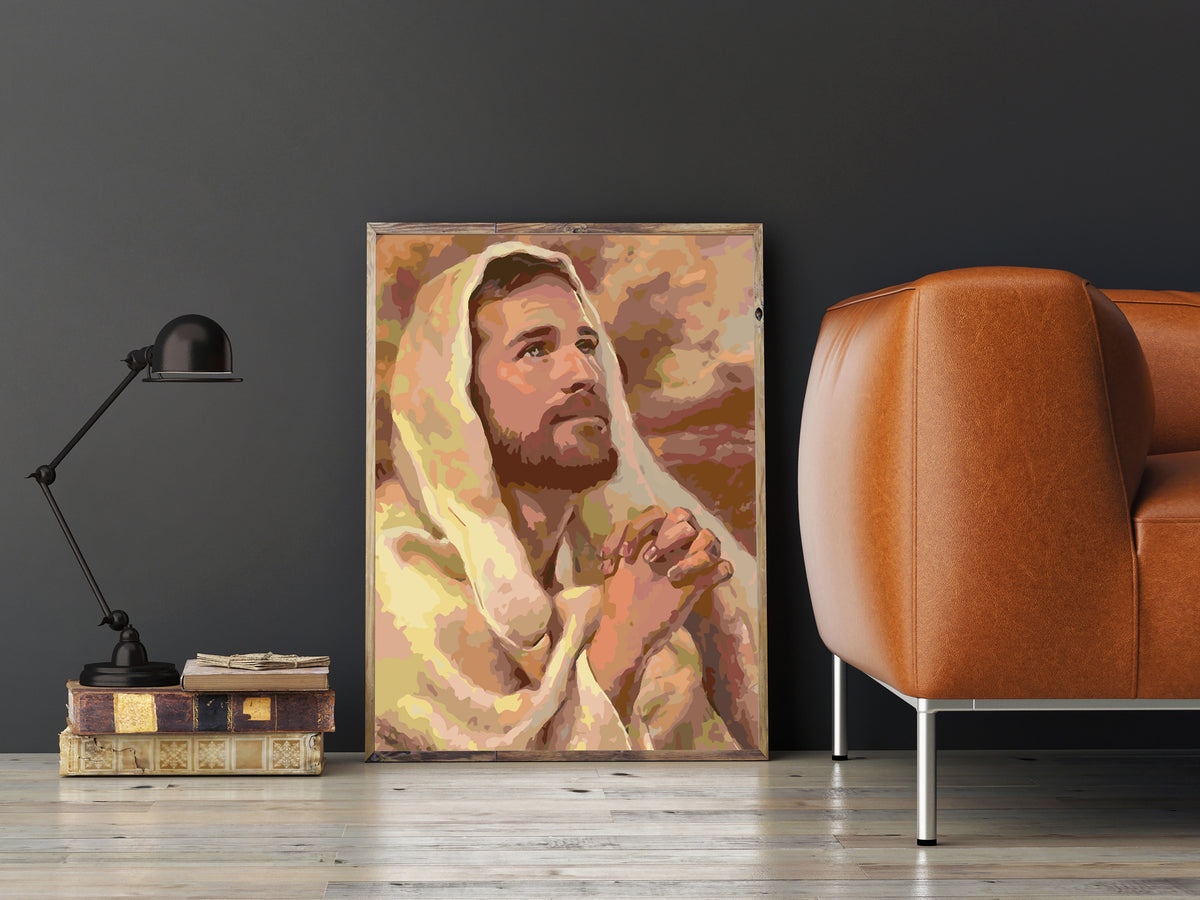 Painting by numbers - Prayer 4171