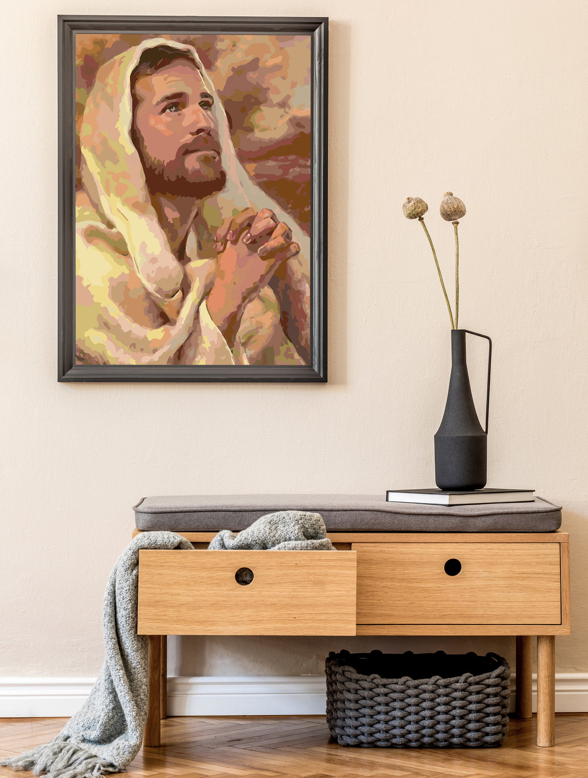 Painting by numbers - Prayer 4171