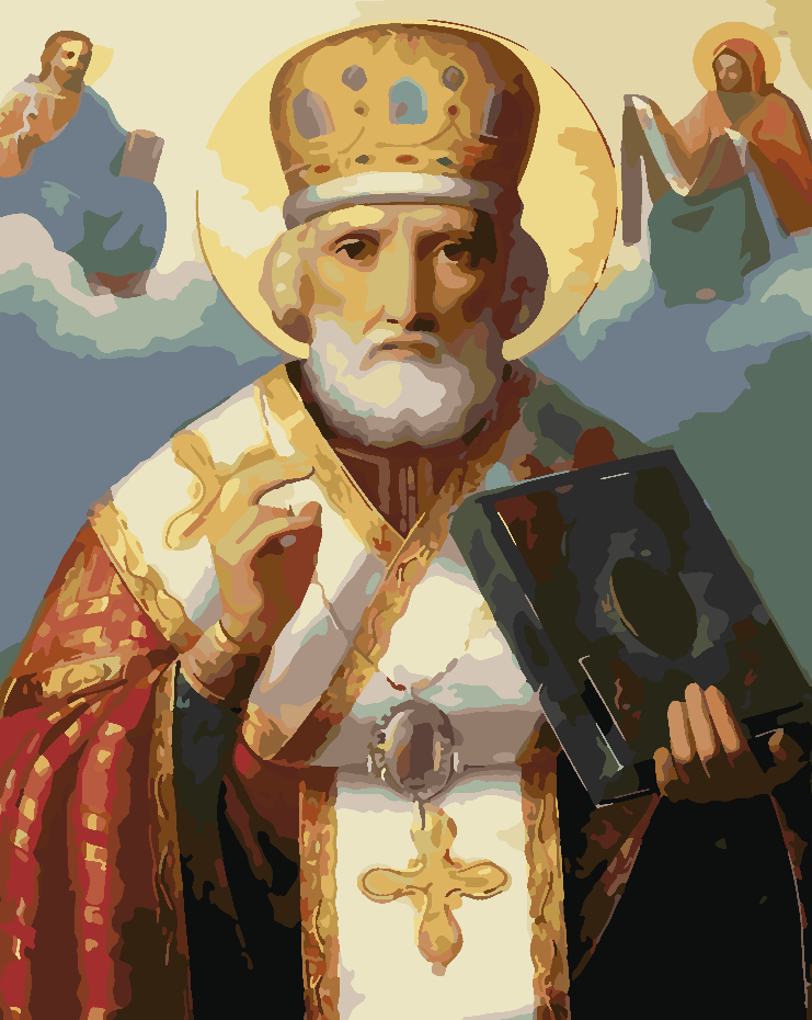 Paint by numbers - Saint Nicholas 4173