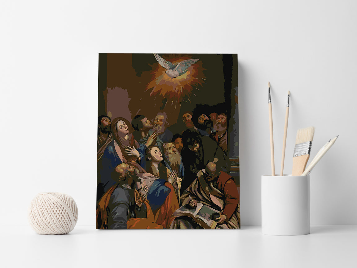 Paint by numbers - Descent of the Holy Spirit 4177