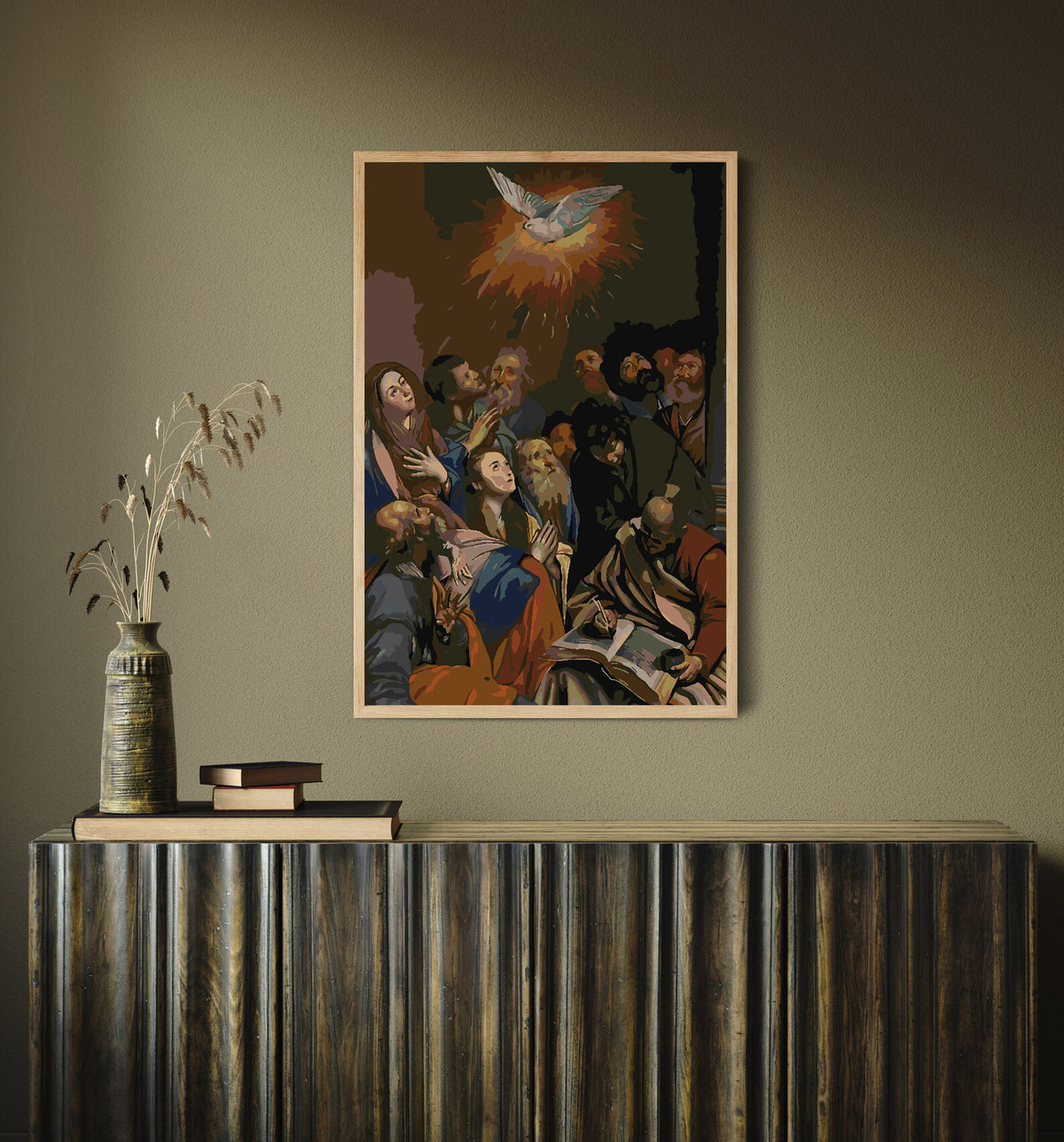 Paint by numbers - Descent of the Holy Spirit 4177