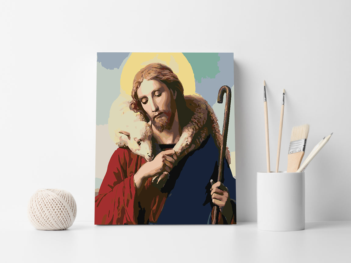 Paint by numbers - Jesus Christ 4178
