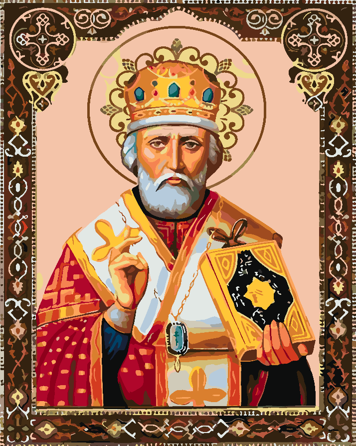 Paint by numbers - Saint Nicholas 4182