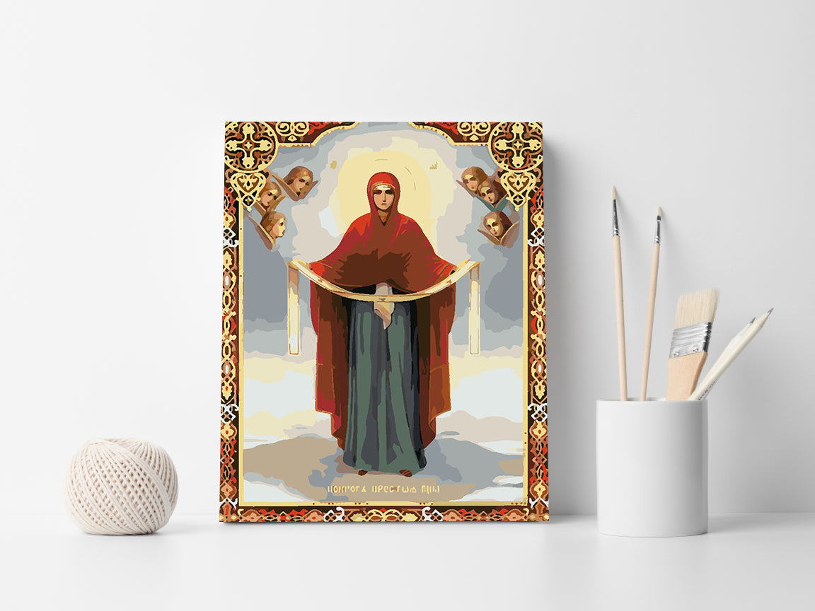 Painting by numbers - Virgin Mary 4183