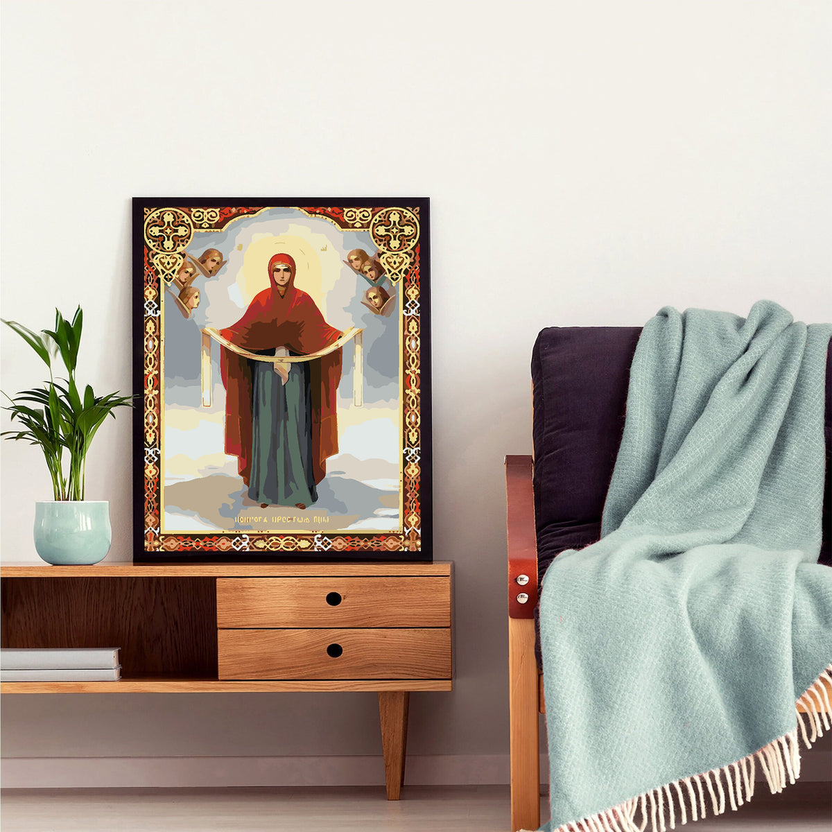 Painting by numbers - Virgin Mary 4183