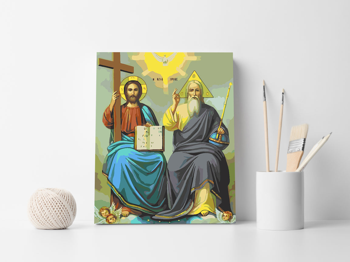 Painting by numbers - Holy Trinity 4186
