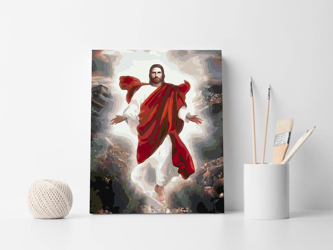 Paint by numbers - Jesus Christ 4188