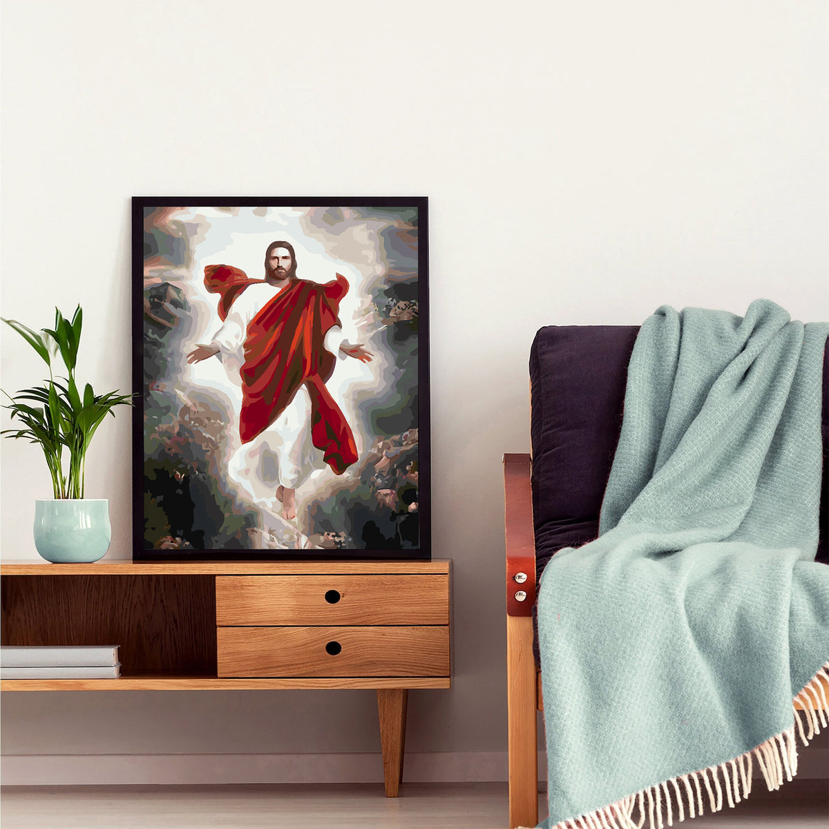 Paint by numbers - Jesus Christ 4188