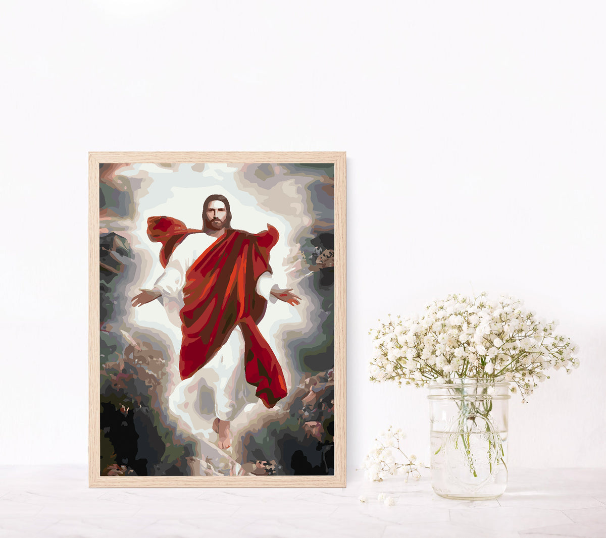 Paint by numbers - Jesus Christ 4188