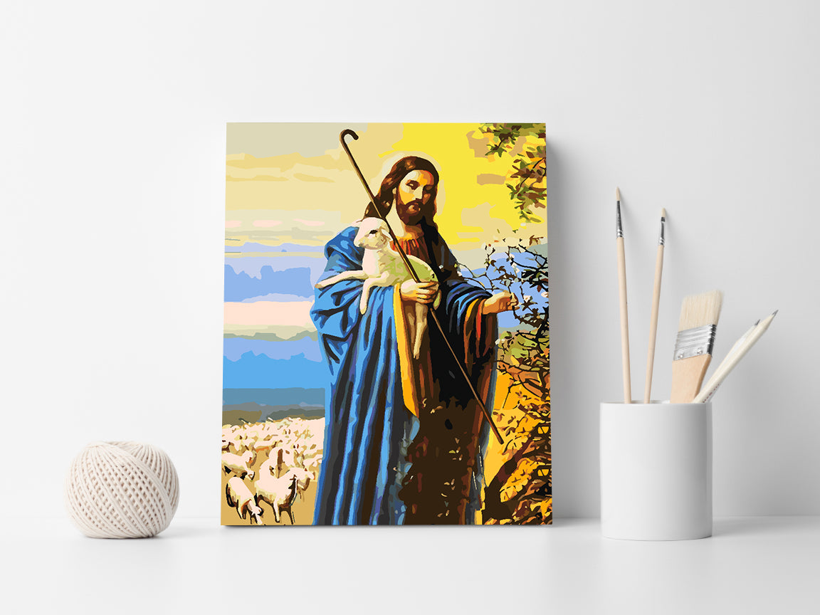 Paint by numbers - Jesus Christ 4190