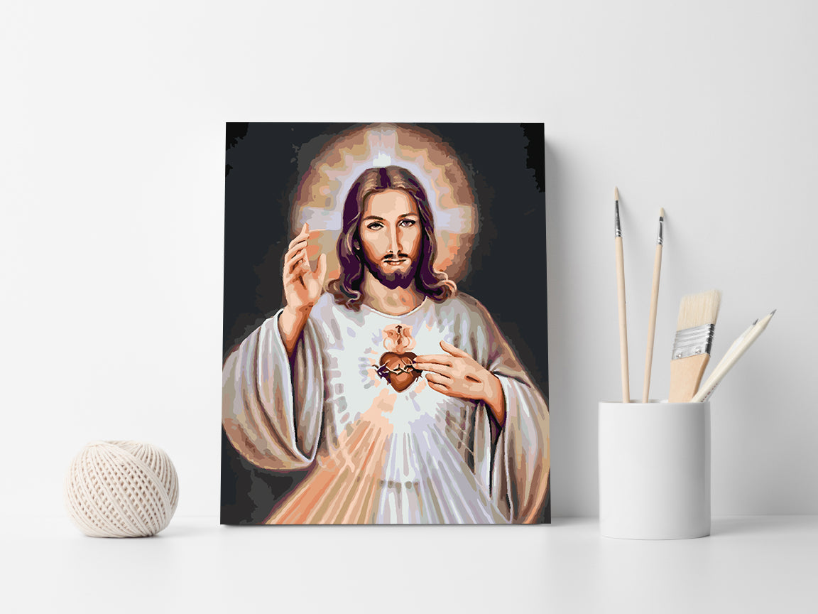 Paint by numbers - Jesus Christ 4191
