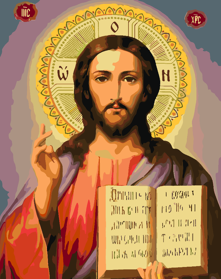 Paint by numbers - Jesus Christ 4193