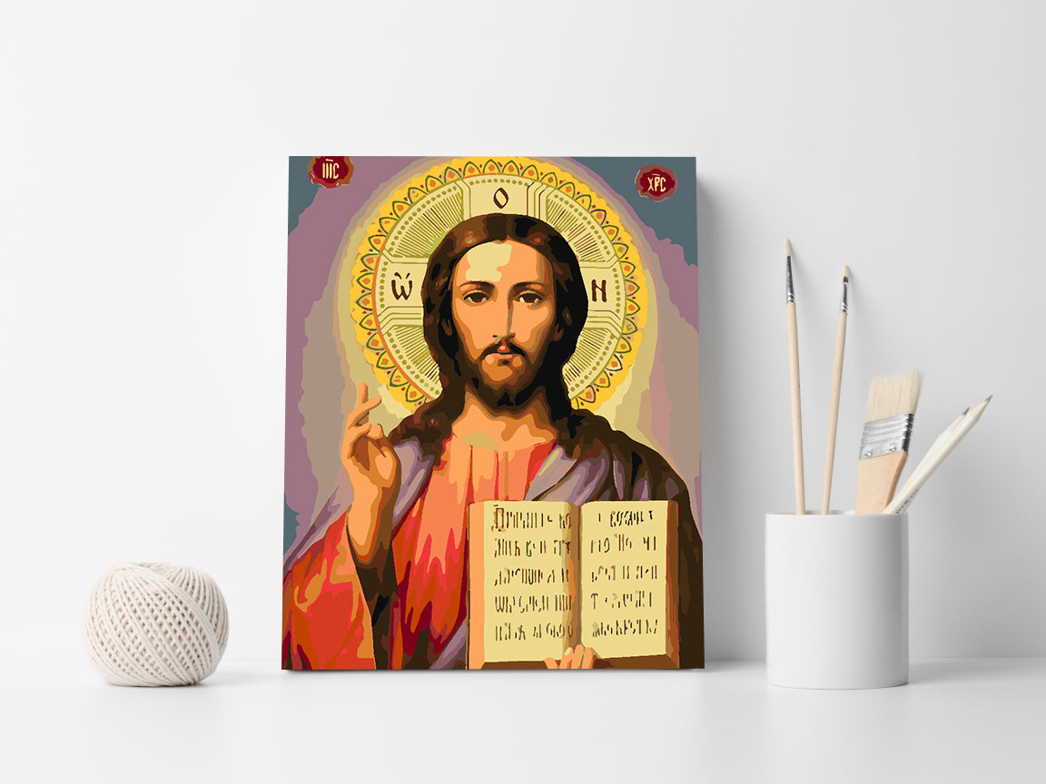Paint by numbers - Jesus Christ 4193