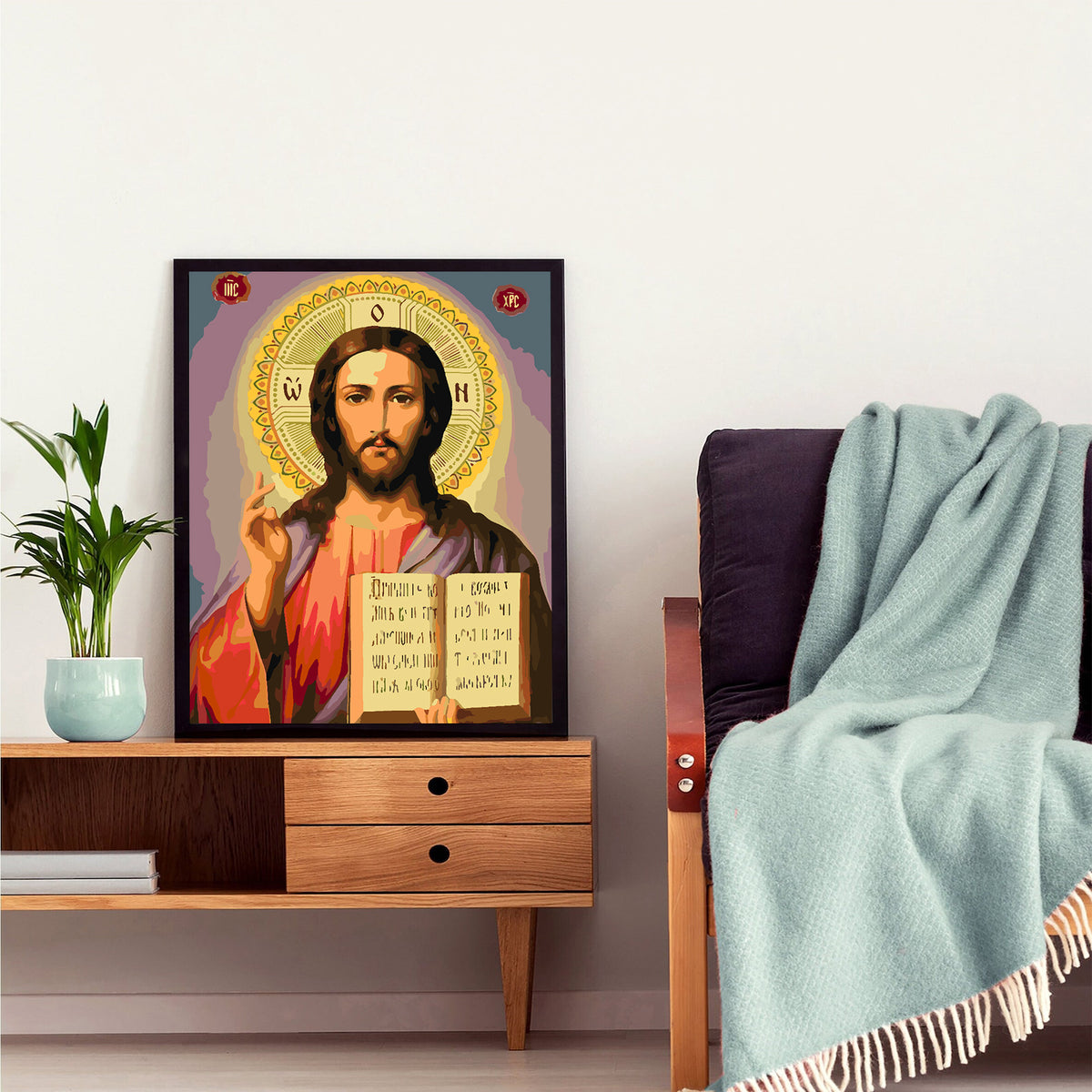 Paint by numbers - Jesus Christ 4193