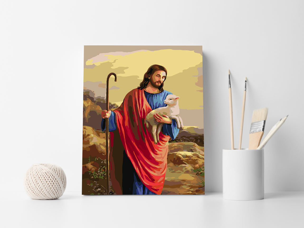 Paint by numbers - Jesus Christ 4194