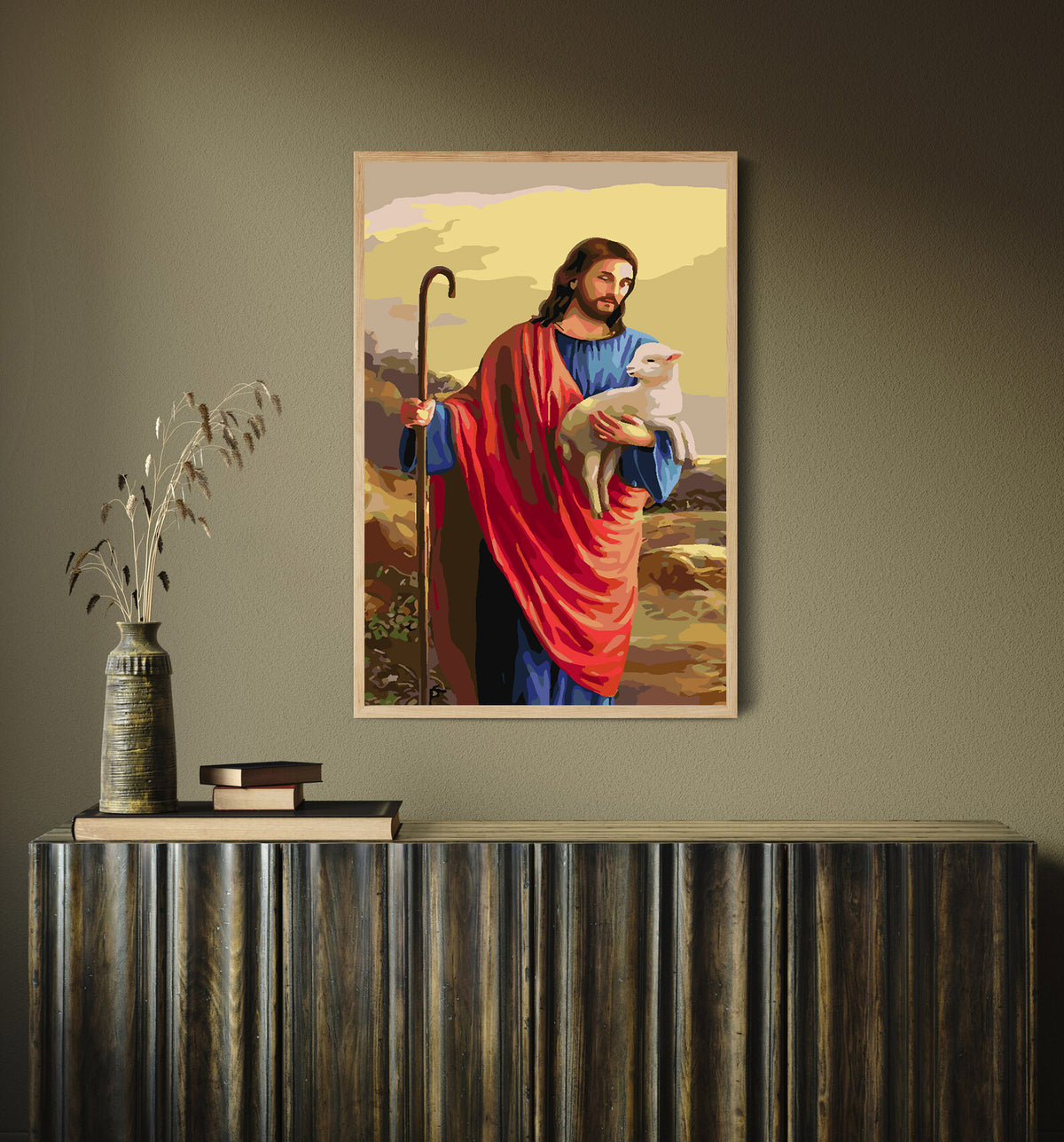 Paint by numbers - Jesus Christ 4194