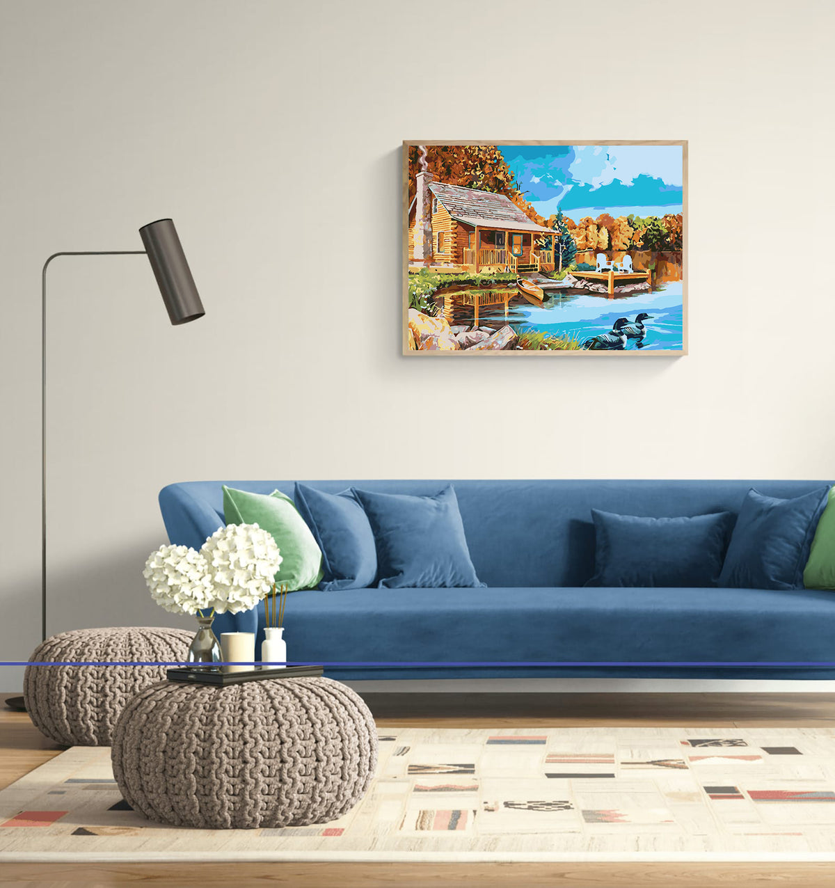 Paint by numbers - House at the Lake 4196
