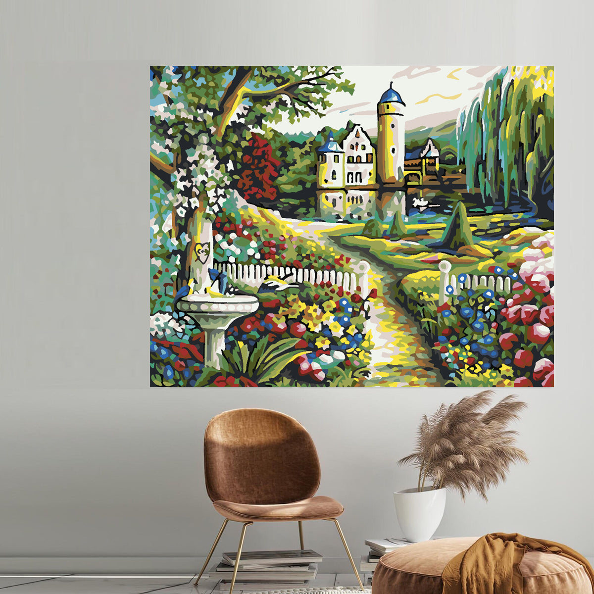 Painting by numbers - Spring Landscape 4197
