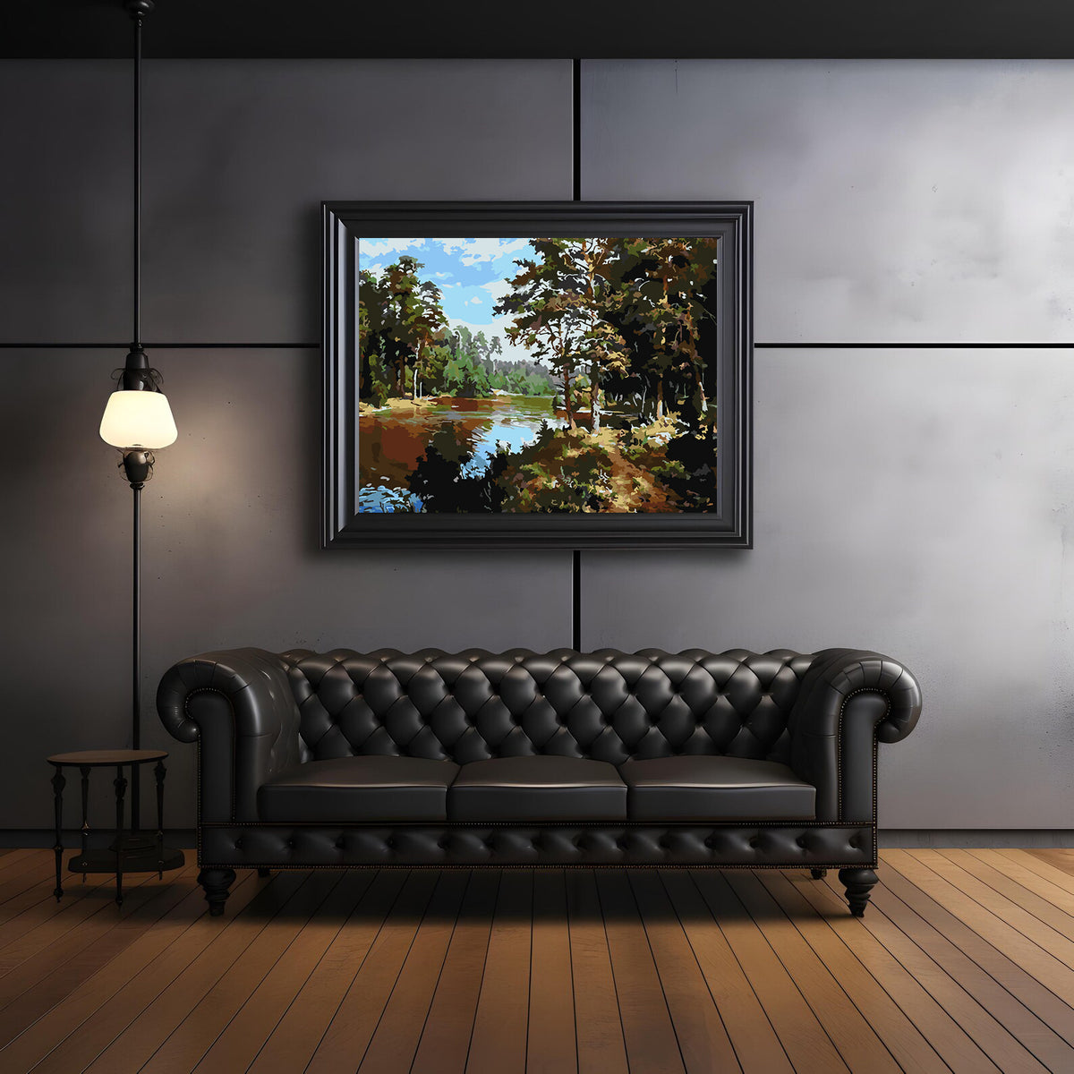 Paint by numbers - Forest Landscape 4199