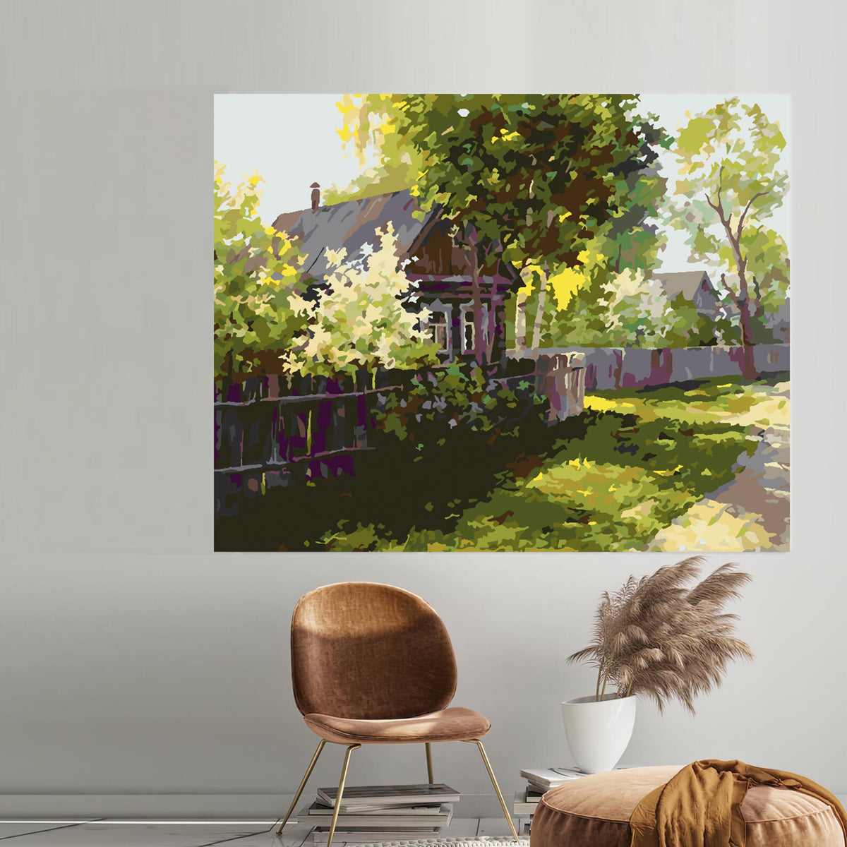 Paint by numbers - Village House 4213