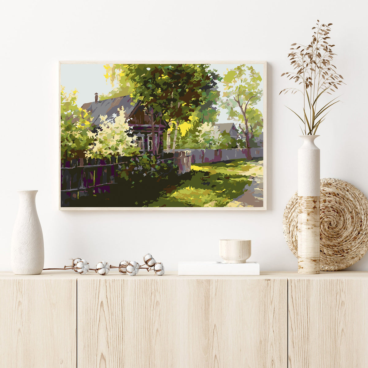 Paint by numbers - Village House 4213