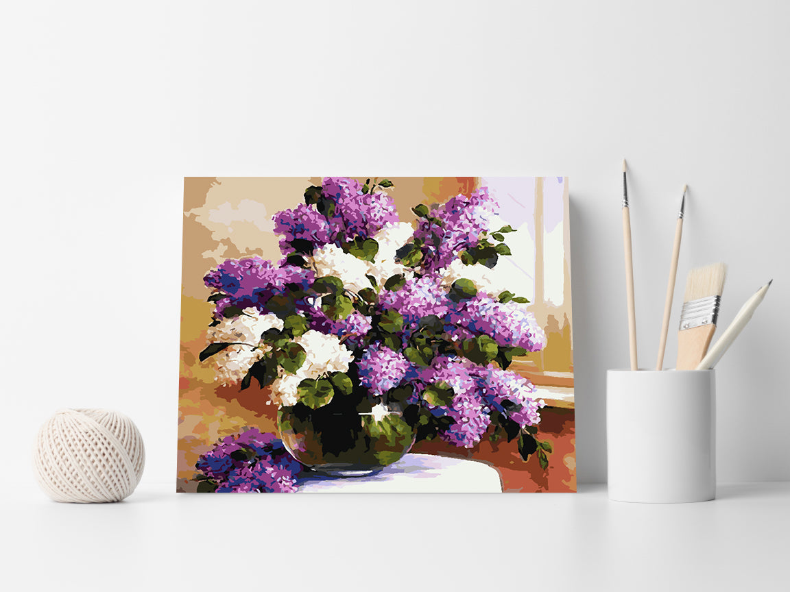 Paint by numbers - Flowers in a Vase 4218