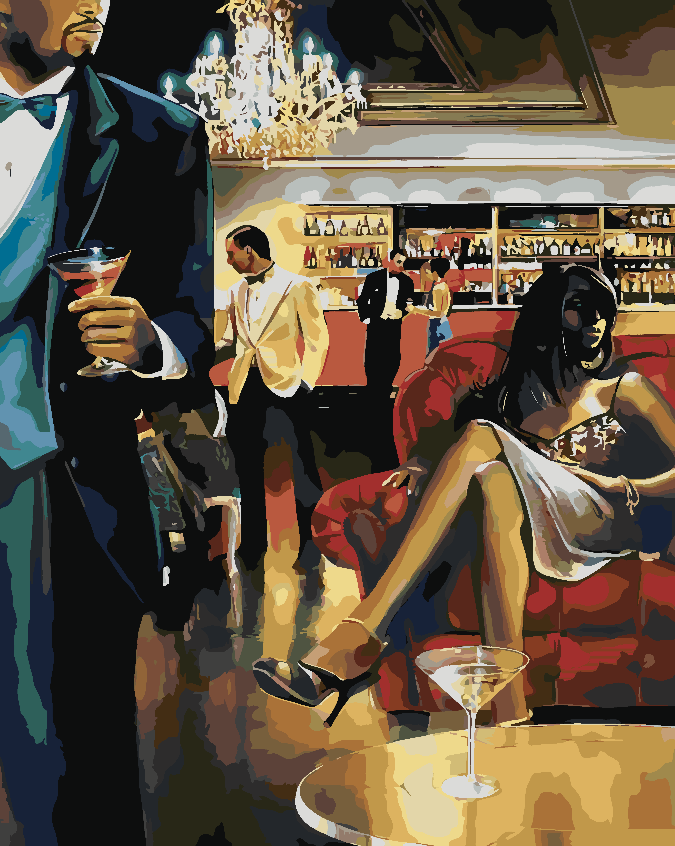 Paint by numbers - Late-Night Bar 4225