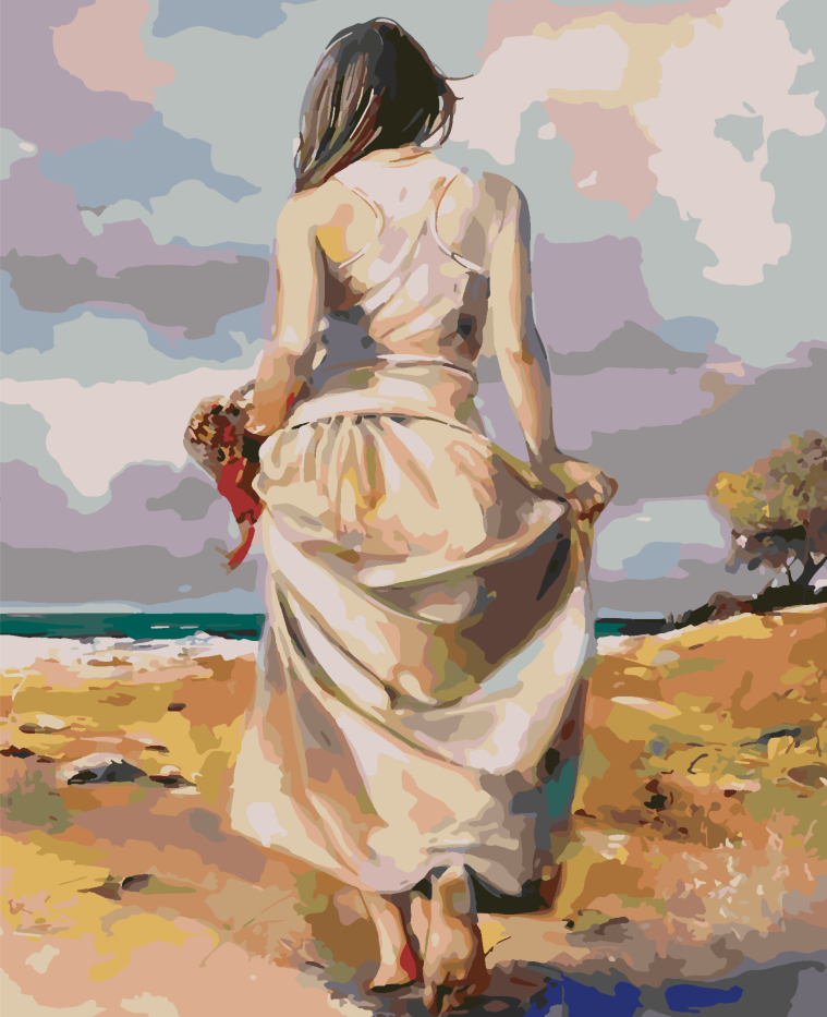 Painting by numbers - Seascape 4232