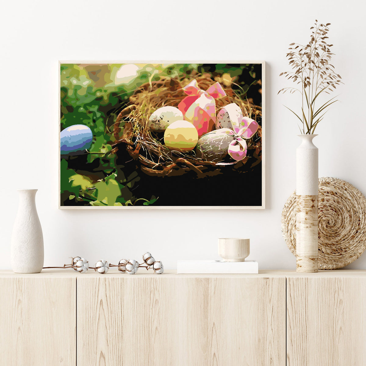 Painting by numbers - Easter Eggs 4234
