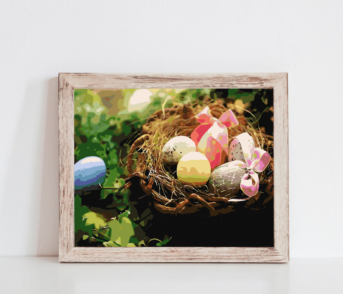 Painting by numbers - Easter Eggs 4234