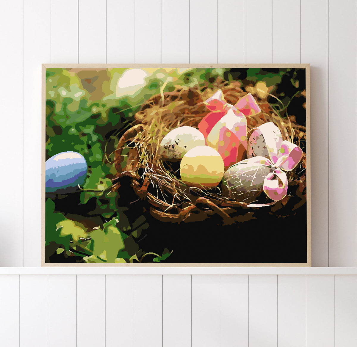 Painting by numbers - Easter Eggs 4234
