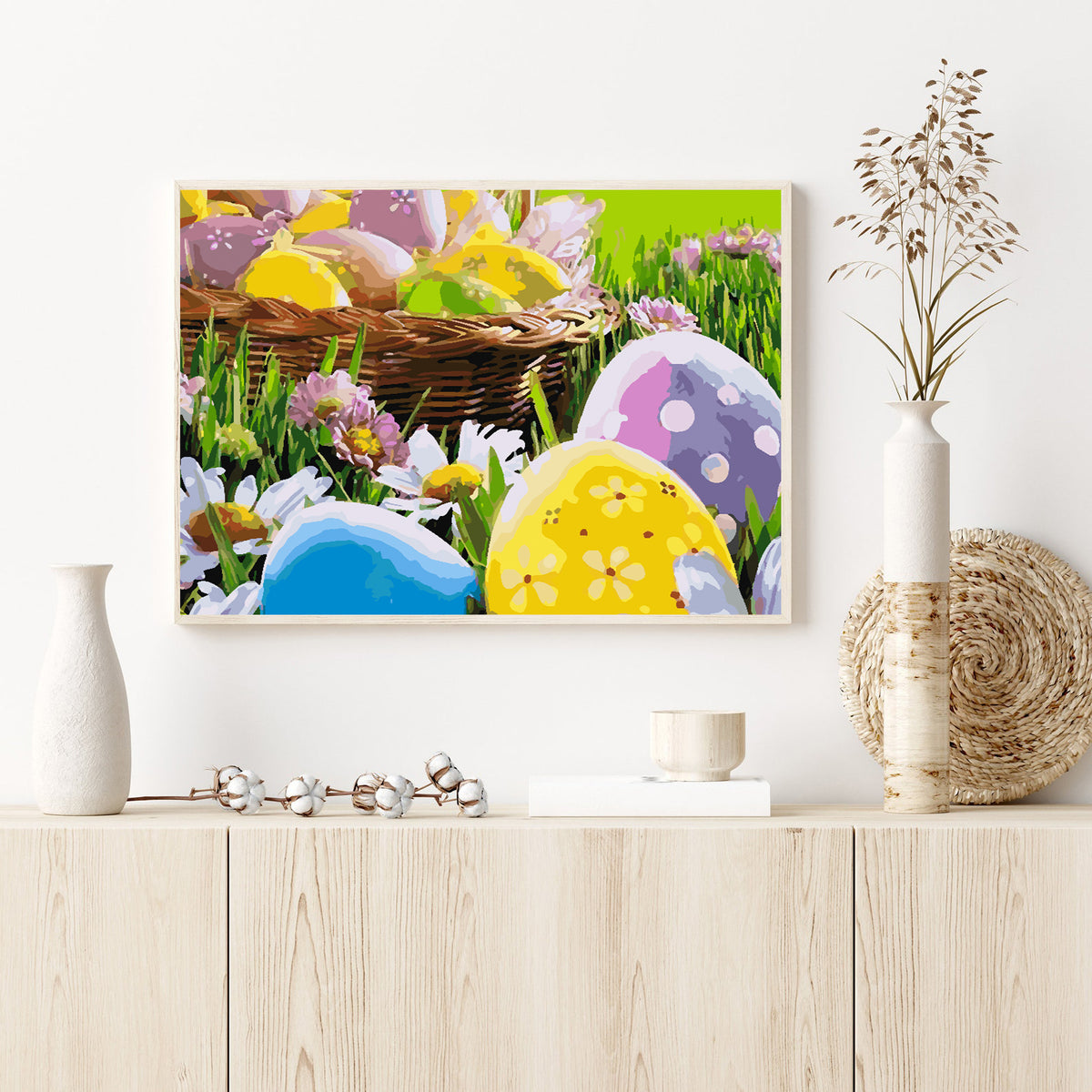 Pictura pe numere - Oua de Paste 4249