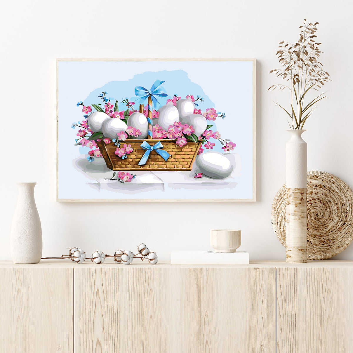 Paint by numbers - Easter Basket 4251