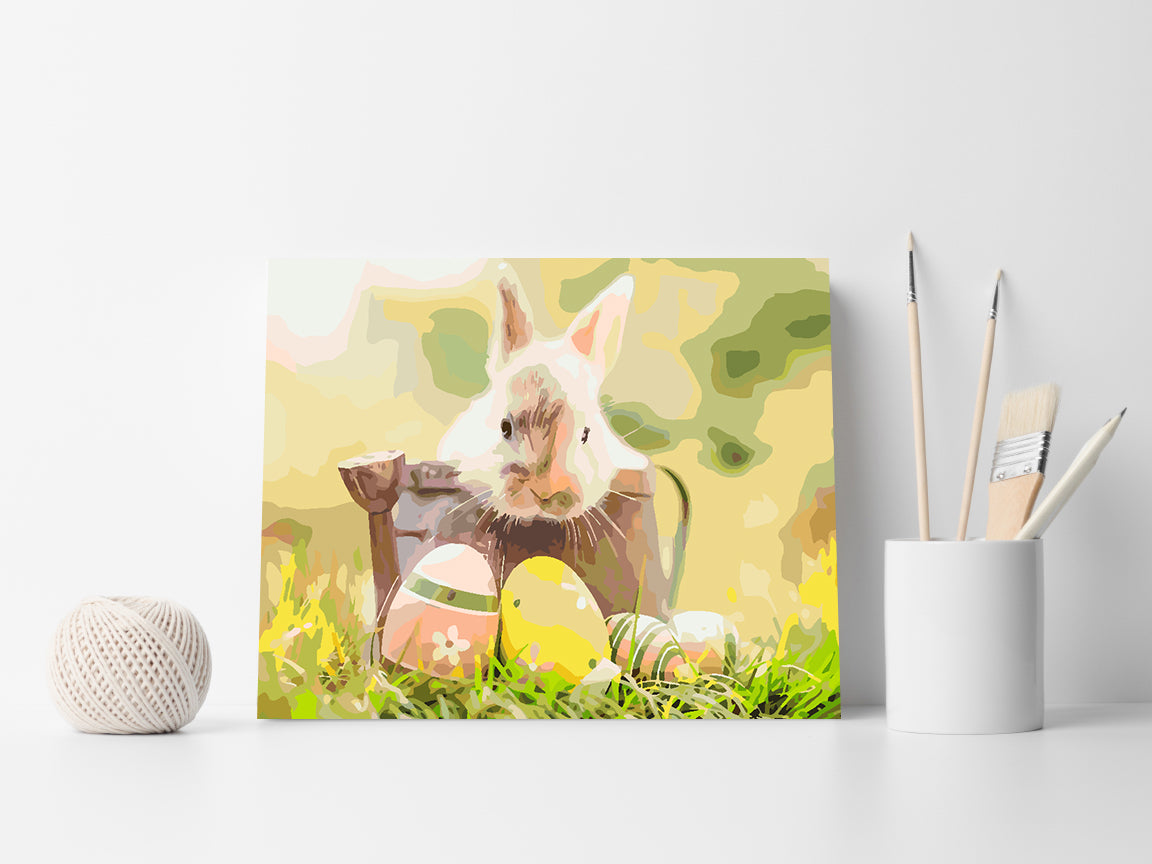 Paint by numbers - Easter Basket 4255